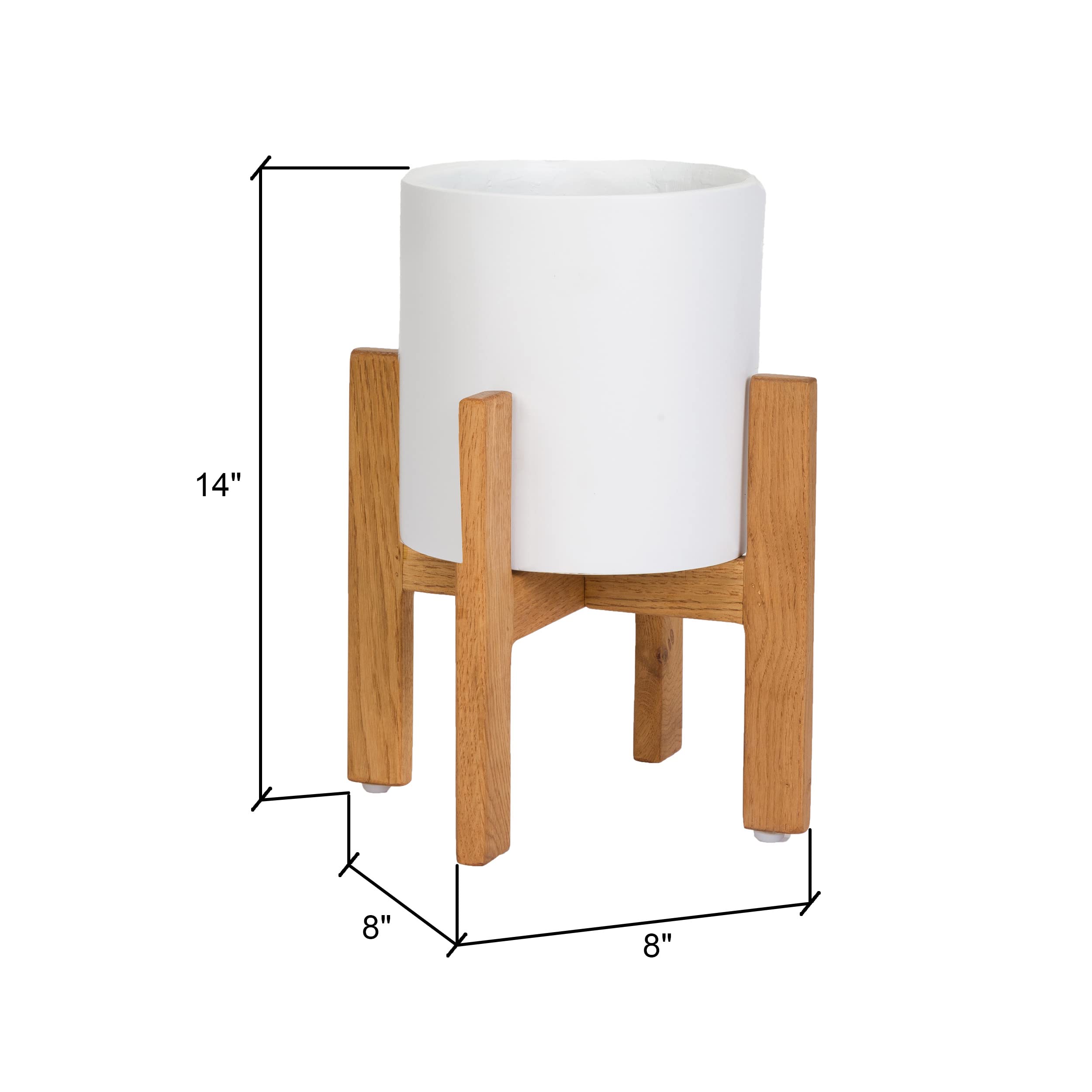 Amazon.com : Rowan Modern Outdoor Planter : Patio, Lawn & Garden
